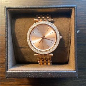 Like New Rose Gold Michael Kors watch